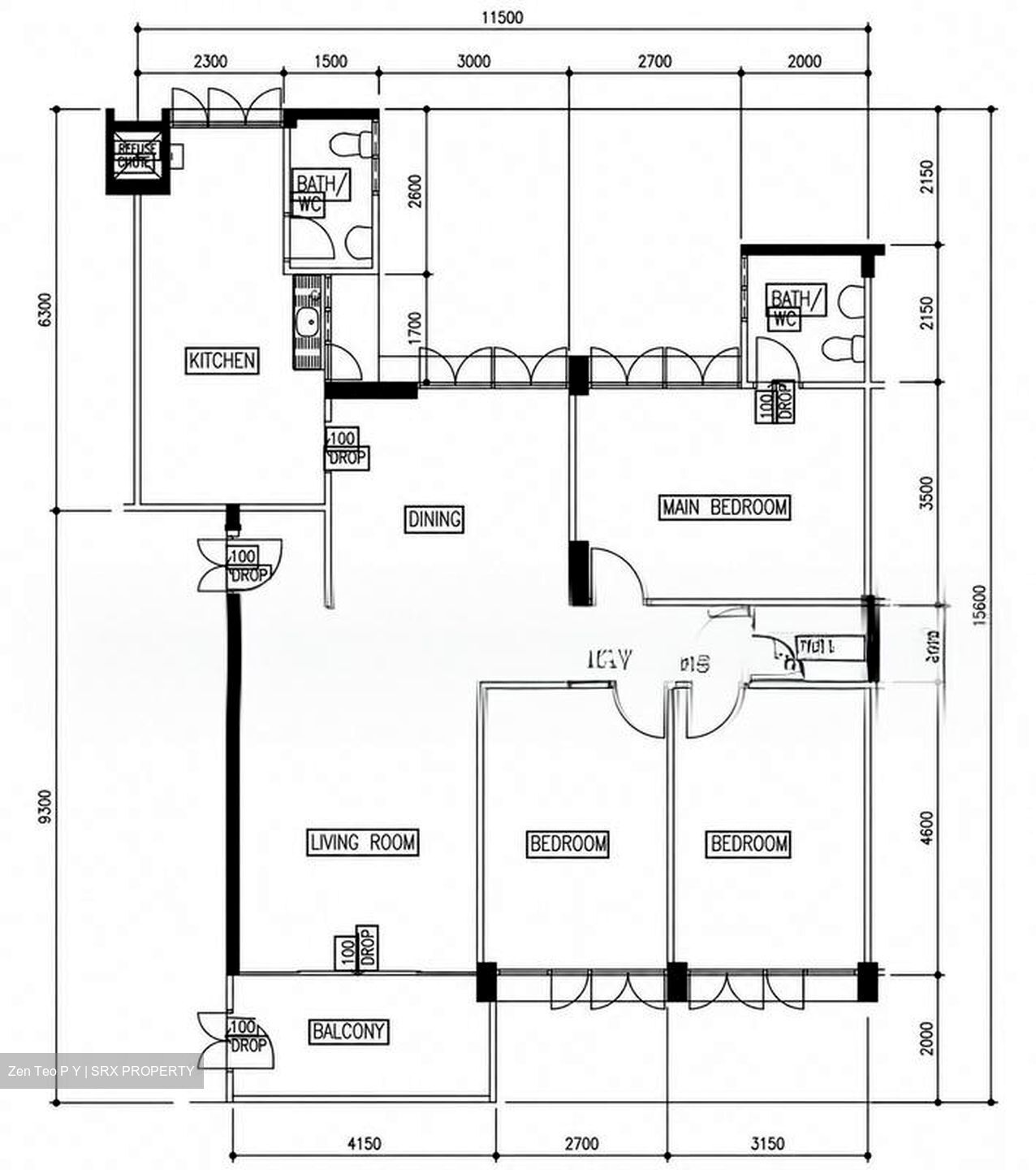 Blk 605 Eunos Rainbow (Bedok), HDB 5 Rooms #582524651